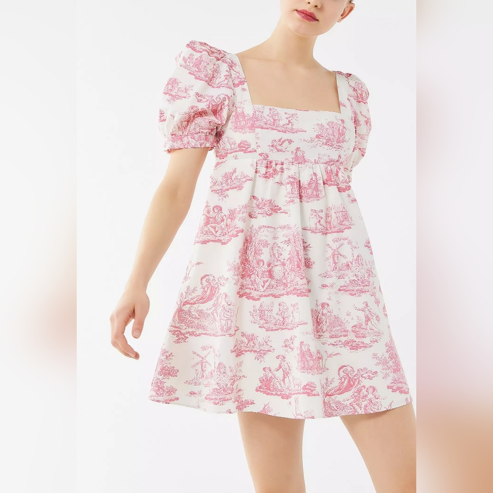 Urban Outfitters x Laura Ashley cherub babydoll Penelope dress- size small